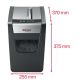 4. Rexel Momentum X410-SL Slimline Aktenvernichter, 10 Blatt, 23-Liter-Auffangbehälter