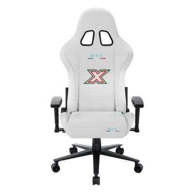 4. STC X Hardcore Gaming-Stuhl Weiß