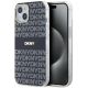 DKNY IML Mono & Stripe MagSafe Hülle für iPhone 15/14/13 – Schwarz