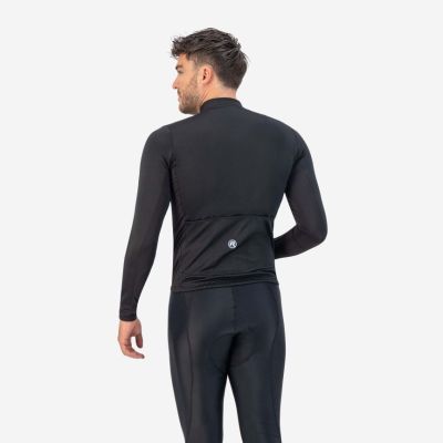 4. Rogelli CORE Langarmshirt, schwarz, Größe 4XL