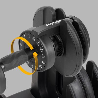 32. Verstellbare Hantel aus Gusseisen 24 kg REBEL ACTIVE