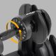 32. Verstellbare Hantel aus Gusseisen 24 kg REBEL ACTIVE