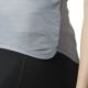 adidas Response Short Sleeve Tee Damen Laufshirt in Grau, mit der climacool Technologie für Abkühlung