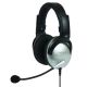 4. Koss SB45 Kabelgebundene On-Ear-Kopfhörer mit Geräuschunterdrückung, Silber/Schwarz