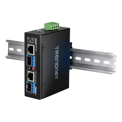 6. Trendnet TI-BF22SFP Netzwerk-Konverter 1000 Mbit/s Schwarz