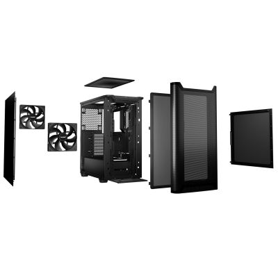 3. BE QUIET HOUSING! PURE BASE 501 Airflow Schwarz