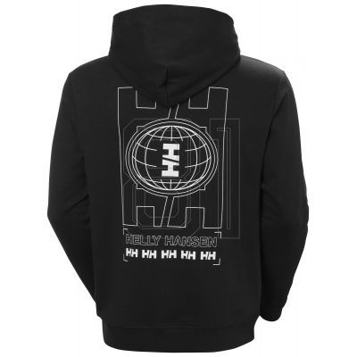 14. Helly Hansen Core Graphic Sweat Hoodie M 53924 993