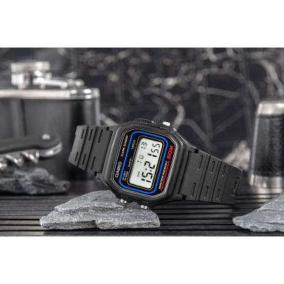 6. Herrenuhr CASIO W-59-1VQES + Box