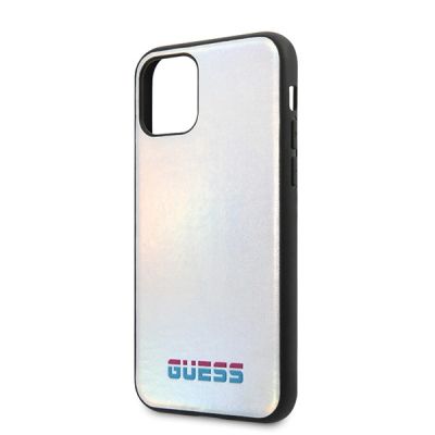 2. Guess GUHCN65BLD iPhone 11 Pro Max Silber/Silber Hartschale Iridescent