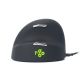 32. Ergonomische R-Go HE USB-Maus für Linkshänder, Schwarz/Silber