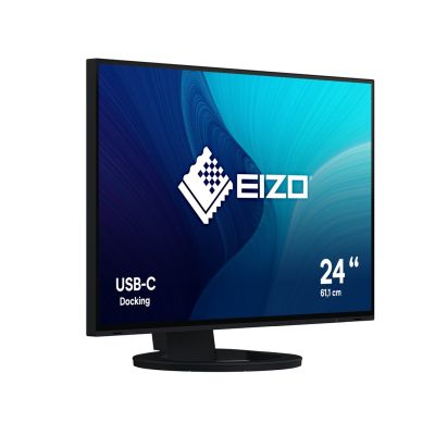 8. EIZO FlexScan EV2485-BK LED-Display 61,2 cm (24,1") 1920 x 1200 px WUXGA Schwarz