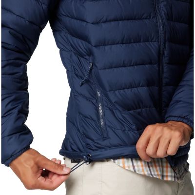 4. Columbia Powder Lite II Kapuzenjacke 2086944464 Marineblau L