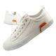 Lee Cooper Herren-Sportschuhe, modische weiße Sneaker, bequem
