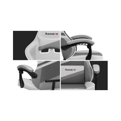 10. Huzaro Force 4.4 Grauer Mesh-Gaming-Stuhl