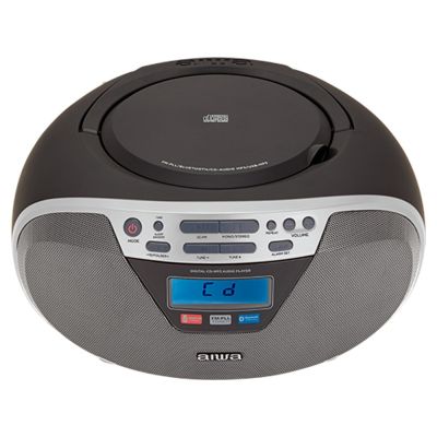 7. AIWA Boombox BBTU-400SL CD/FM RDS/USB/BT silber