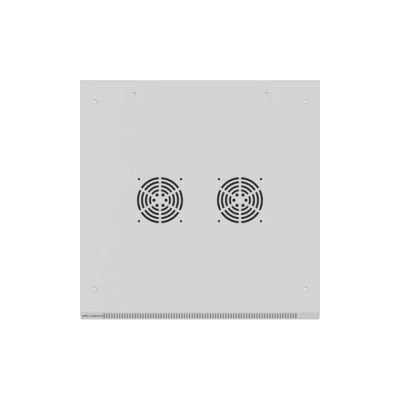 26. LANBERG 19" 12U 600X600 GRAUER WANDMONTIERTER RACK-SCHRANK MIT PERFORIERTEN TÜREN (FLAT PACK)