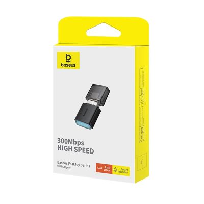 7. Baseus BS-OH169 300 Mbit/s USB-Netzwerkkarte – Schwarz