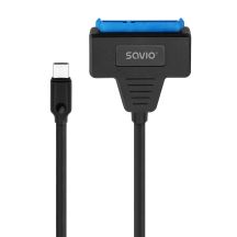 SAVIO Adapter USB-C 3.1 Gen 1 (M) - SATA (F) für 2,5"-Laufwerke AK-69