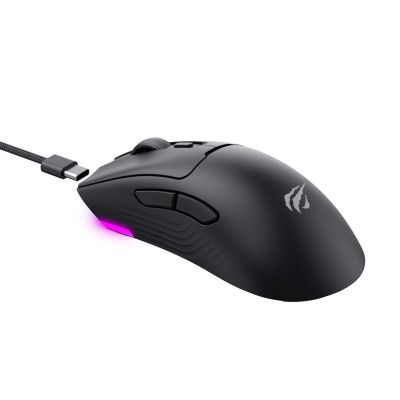 10. Havit MS966WB Kabellose Gaming-Maus (Weiß)