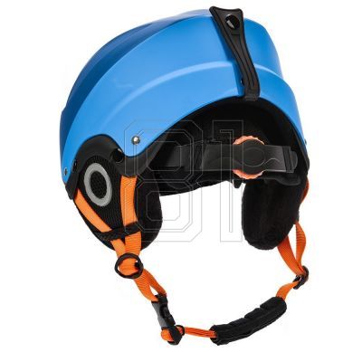 22. Meteor Lumi Skihelm Marineblau/Blau 24867-24869
