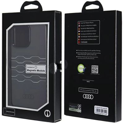 7. Audi IML MagSafe Hülle für iPhone 15 Pro Max - Schwarz