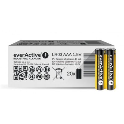 2. everActive EVLR03S2IK Alkaline-Batteriepack (40)