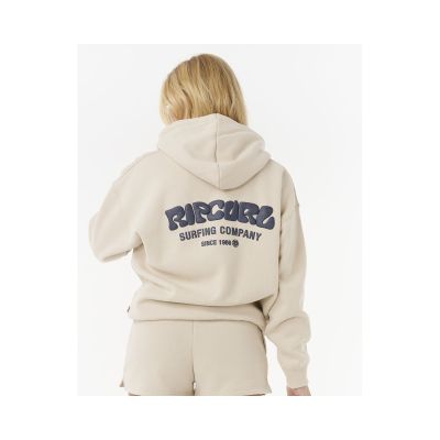 5. RIP CURL Surf Puff Heritage Hoodie Beige