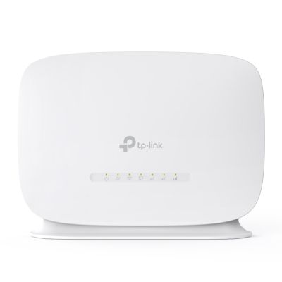 7. TP-Link TL-MR105 Fast-Ethernet-WLAN-Router, 2,4 GHz, 4G, Weiß