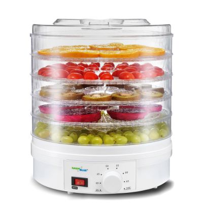 27. GreenBlue GB190 Dörrgerät für Pilze, Gemüse und Obst (250 W; weiß)