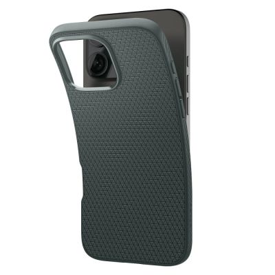 5. Spigen Liquid Air Hülle für iPhone 16 Pro Max – grün