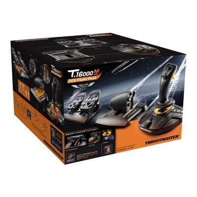 6. THRUSTMASTER JOYSTICK T16000M FLIGHT PACK (PC)
