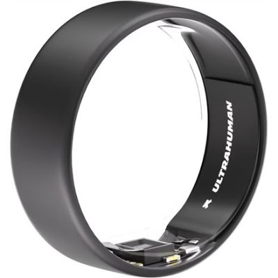 Ultrahuman Ring AIR – Ring ohne Smart-Aktivitäts-Tracking, Grau