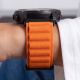 7. Tech-Protect Nylon Pro Armband für Garmin Fenix 5X / 5X Plus / 6X / 6X Pro / 7X / 8 / 8 Pro / 9 / 9 Pro (51 mm) – Orange