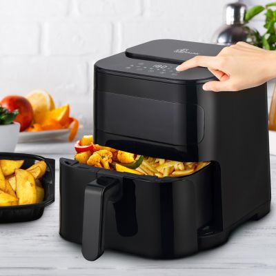 3. Extralink Heißluftfritteuse 5,2 l EU SJ-520 Einzeln 5,2 l Heißluftfritteuse Schwarz