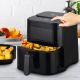3. Extralink Heißluftfritteuse 5,2 l EU SJ-520 Einzeln 5,2 l Heißluftfritteuse Schwarz
