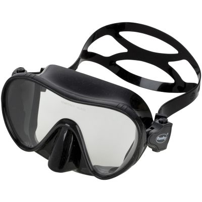 3. Tauchmaske Fashy „Adventure III“ schwarz/transparent