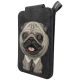 4. Nimmy New Big-Eye Cute Pets 2.0 Hunde-Magnetgeldbörse mit Handyhalterung – Schwarz