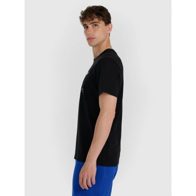 4. Herren-T-Shirt mit Aufdruck, regulär, Größe 4F 4FWAW25TTSHM3130-20S