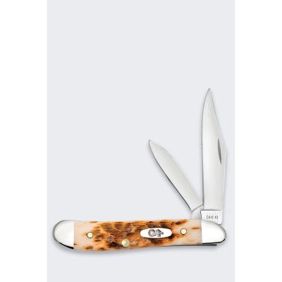 Case Peanut SS Amber Bone Taschenmesser