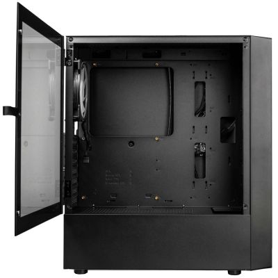8. Kolink Inspire K12 ARGB Midi-Tower-Gehäuse – Schwarz