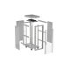 7. LANBERG Standschrank 19" 42U 600x1000 GRAU