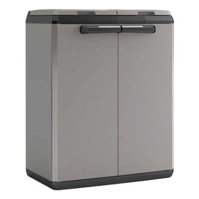 Keter Split Basic 220 l Rechteckiger Kunststoff Grau