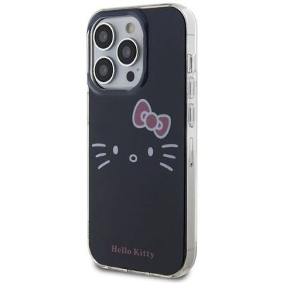 2. Hello Kitty IML Kitty Face Hülle für iPhone 13 Pro Max – Schwarz