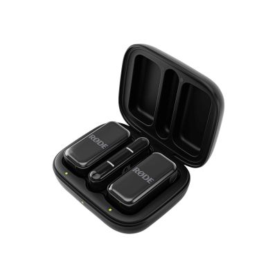 RODE Wireless Micro – Digitales 2-Kanal-Funksystem (USB-C, Schwarz)