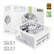 Gamemax Netzteil | GX PRO 1250G WH | 1250 W | Gold | Weiß | Vollmodular