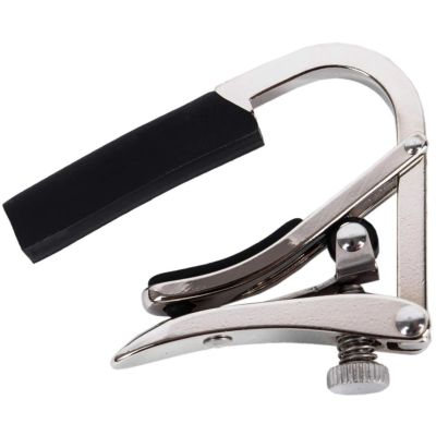 Shubb C8 Partial - Capo für Akustik- und E-Gitarren - Silber