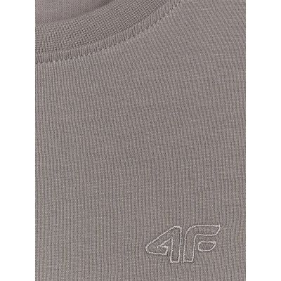 5. Einfarbiges Jungen-T-Shirt, Größe 4F 4FJRAW25TTSHM3260-22S