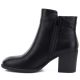 3. Schwarze Damen-Stiefeletten mit Absatz M.Daszyński SA250-4
