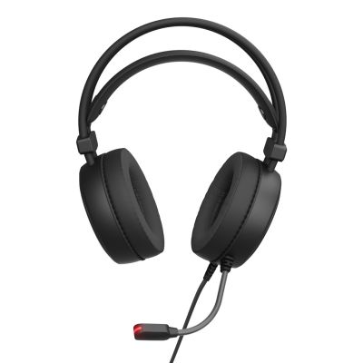 2. GENESIS NSG-2307 Kabelgebundenes Gaming-Headset mit Kopfbügel, USB Typ-A, Schwarz