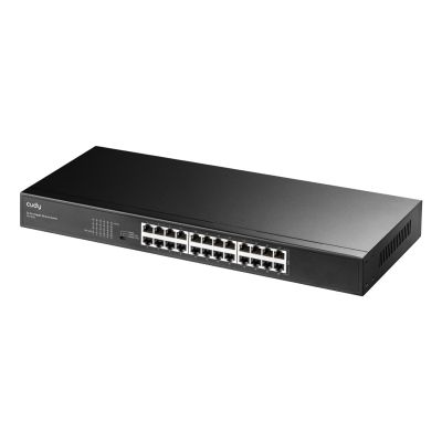 3. Cudy GS1024L Gigabit-Ethernet-Netzwerk-Switch (10/100/1000) 1 HE Schwarz